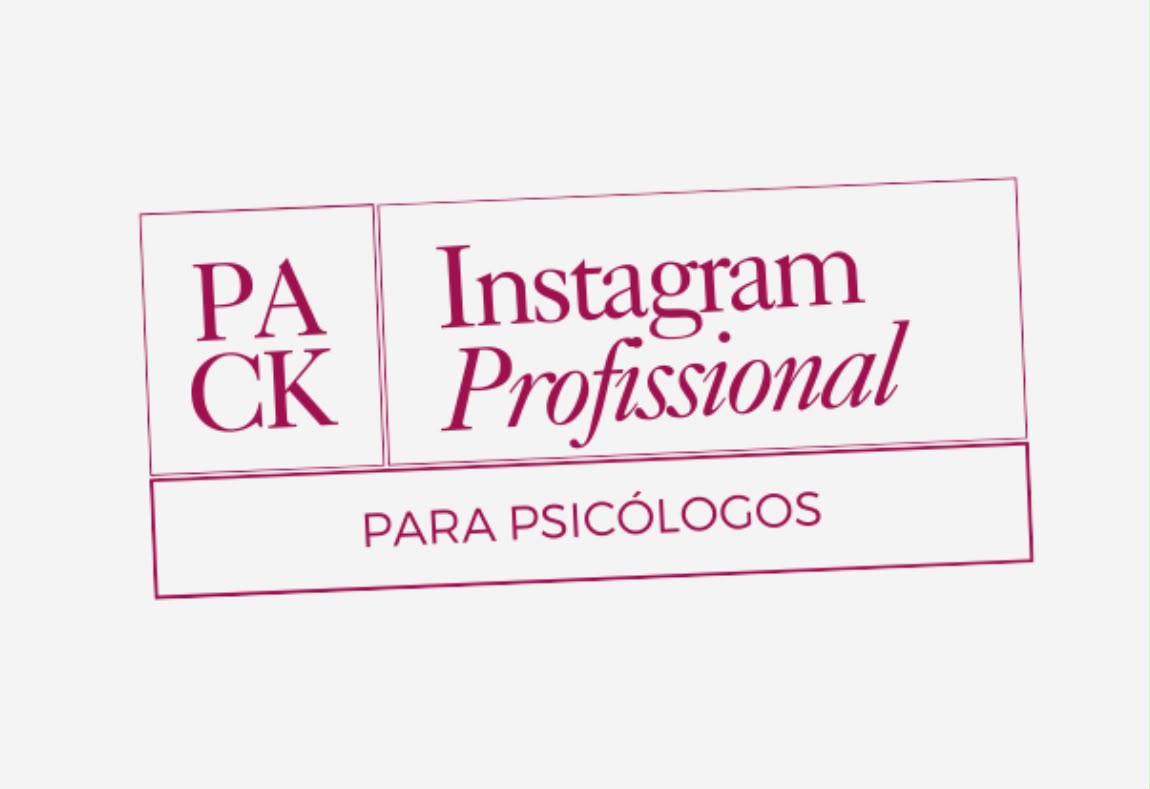 Pack Instagram Profissional para psicólogos